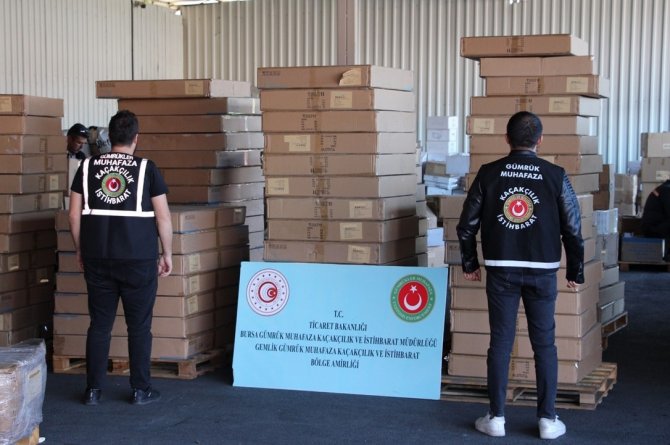 Bursa’da Milyonluk Operasyon