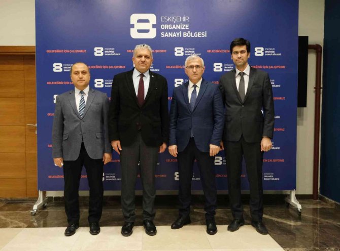 Esogü Rektörü Çolak’tan Başkan Küpeli’ye Ziyaret