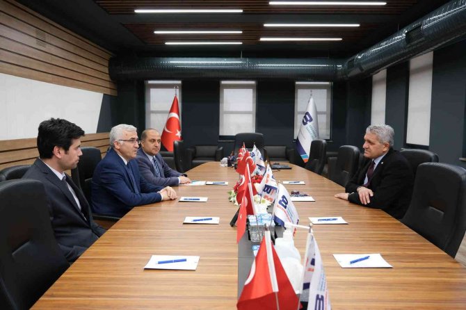 Esogü Rektörü Çolak’tan Başkan Küpeli’ye Ziyaret