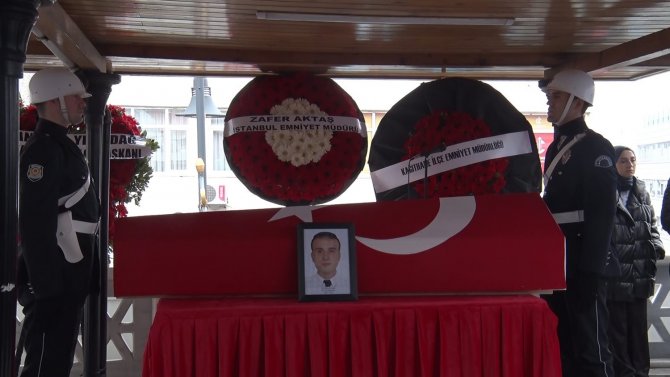 Eyüpsultan’da Kazada Hayatını Kaybeden Polis Memuru Son Yolculuğuna Uğurlandı