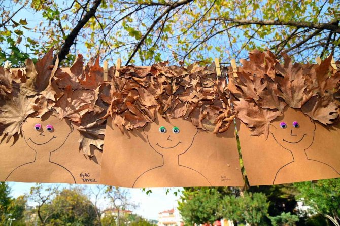 Manavgat’ta Minik Öğrencilerden Sonbahar Etkinliği