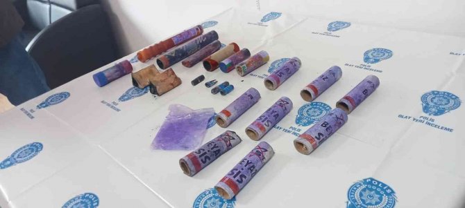 Olaylı Maçta Ele Geçirilen Fişek Ve Maytaplar Sergilendi