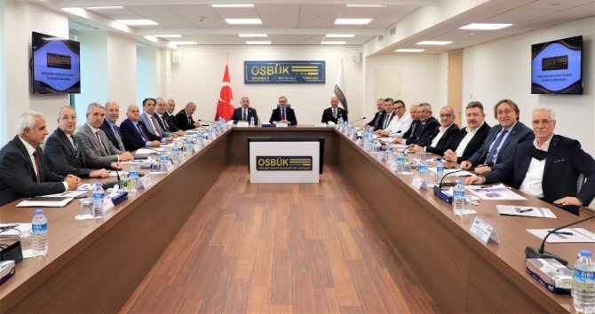 Saraç, Osbük Genişletilmiş Yönetim Kurulu Toplantısına Katıldı