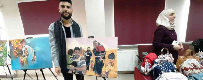 Suriyeli Kadınlar El Sanatlarıyla Kendilerini İfade Etmeye Çalışıyor