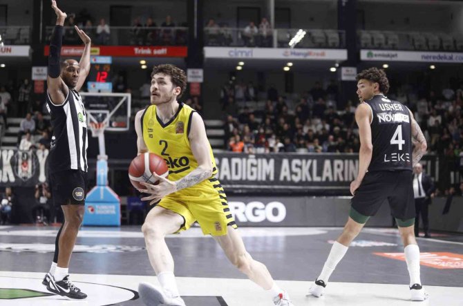 Basketbol Süper Ligi: Beşiktaş Emlakjet: 72 - Fenerbahçe Beko: 81