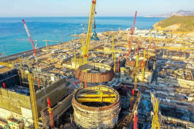Akkuyu Ngs’nin İlk Ünitesinde Ana İşler Tamamlandı