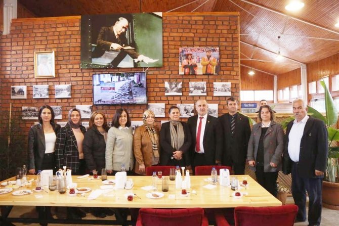 Başkan Çerçioğlu, İ̇ncirliova’da Başkan Kaya İle Görüştü