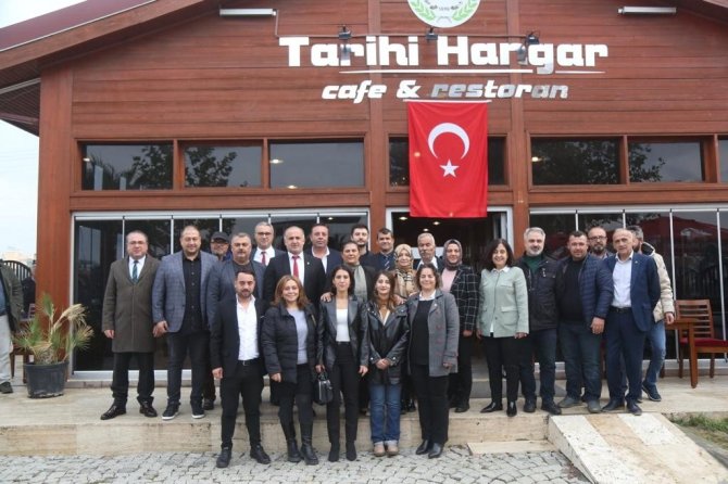 Başkan Çerçioğlu, İ̇ncirliova’da Başkan Kaya İle Görüştü
