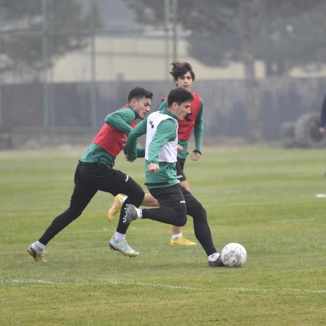 Bursaspor Taktik Çalıştı