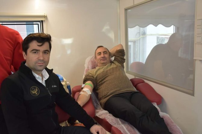Kaymakam Ve Başkandan Kan Bağışı Çağrısı