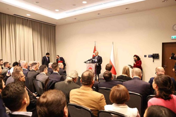 Bakan Çavuşoğlu: “Savaşın Etkilerini En Çok Polonya Ve Türkiye Gibi Bölge Ülkeler Hissediyor"