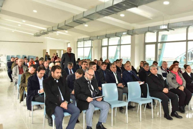 İ̇nönü’de Muhtarların İhtiyaç Ve Talepleri Dinlendi
