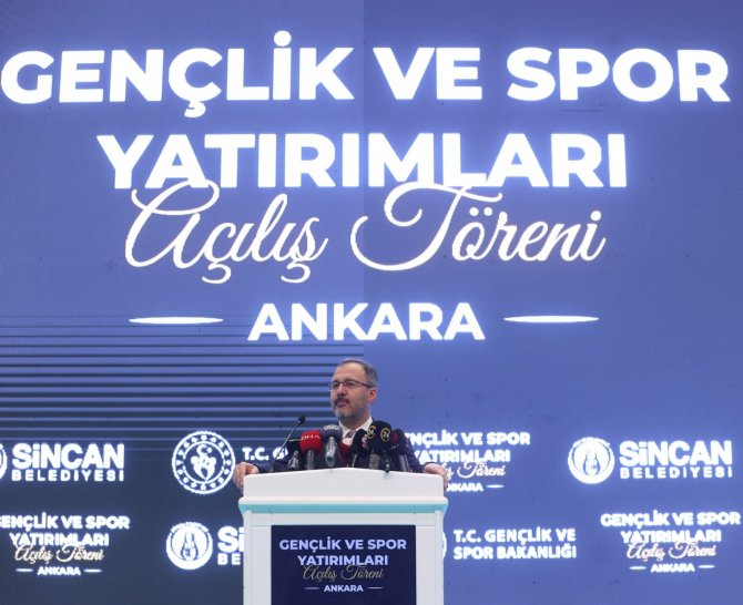Bakan Kasapoğlu: "Ankara’da 20 Yıl Önce 30 Olan Spor Tesisi Sayısı Bugün 150’ye Yaklaşmış Durumda"