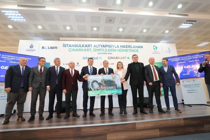 Çınar Kart’ı Kocaeli’de Ekrem İ̇mamoğlu Tanıttı