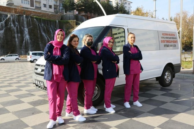 Keçiören Belediyesi’nden ‘Evde Temizlik Hizmeti’