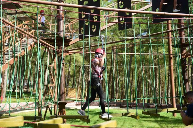 Dulkadiroğlu’nun Heyecan Bahçesi Kış Mevsimine Hazır