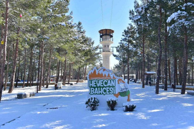 Dulkadiroğlu’nun Heyecan Bahçesi Kış Mevsimine Hazır