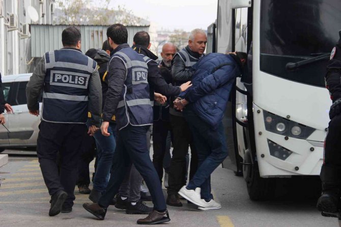 Olaylı Maçla İlgili Gözaltına Alınan 28 Şüpheli Adliyeye Sevk Edildi