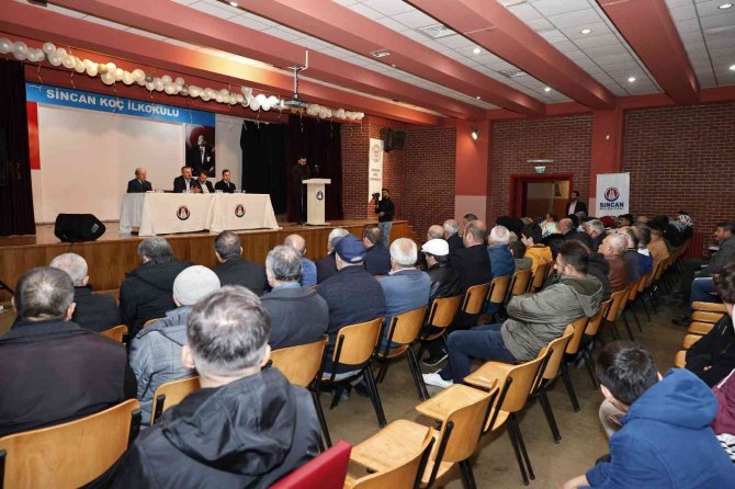 Mahallelilerden Başkan Ercan’a Teşekkür