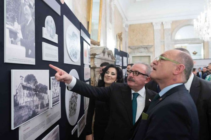Tbmm Başkanı Şentop, Viyana’da Tbmm Binasının Yapımını Anlatan Serginin Açılışını Yaptı
