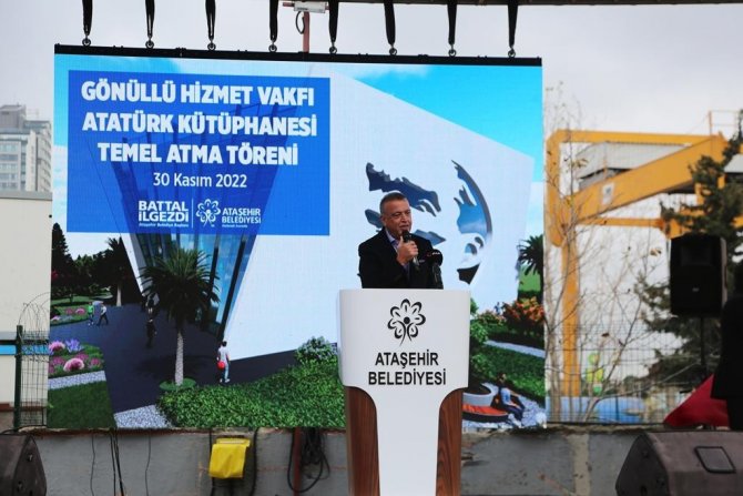 Türkiye’nin En Büyük “Atatürk” Kütüphanesinin Temeli Ataşehir’de Atıldı