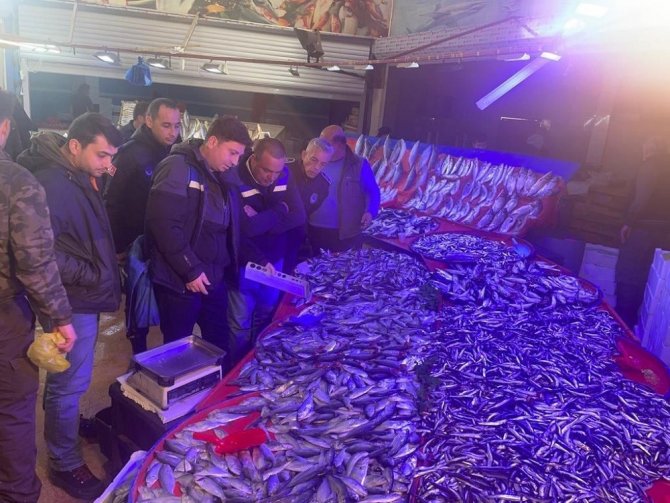 Balık Satış Yerlerine Denetim Yapıldı