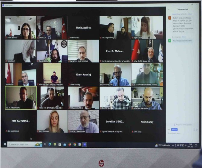 Ora-kaf’23’ün Paydaş Üniversiteler Toplantısı Gerçekleştirildi