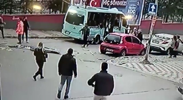 Kartal’da Beton Mikseri Dehşeti Kamerada