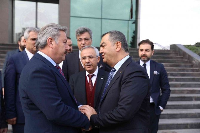 Kayso Ve Osb Başkanlarından, Başkan Mustafa Palancıoğlu’na Ziyaret
