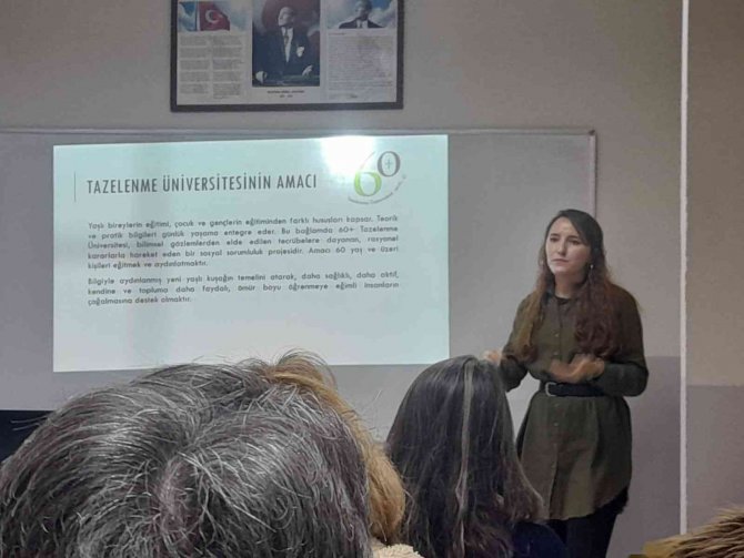 Köyceğiz Tazelenme Kampüsü’nde Sağlıklı Yaşlanma Semineri