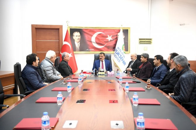 Başkan Gürkan’a Esnaflardan Plaket
