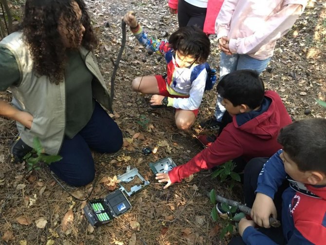 Marmaris’te Öğrenciler Fotokapanla Yaban Hayatını İzliyor