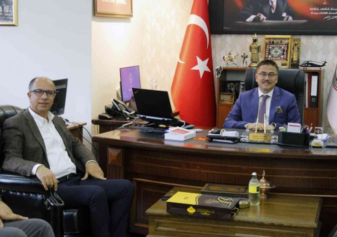 Mermerciler Derneğinden Başsavcı Dönmez’e Ziyaret