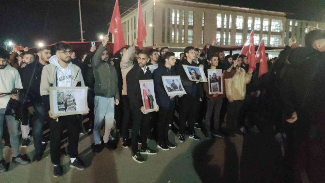 Üniversite Öğrencileri Pençe-kilit Şehitlerini Unutmadı