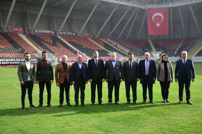 Tff Tahkim Kurulu’ndan Çorum Stadyumu’nda İnceleme