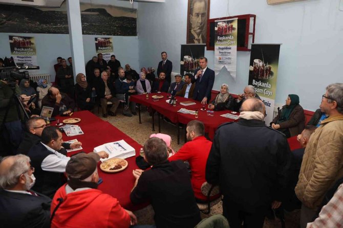 “Başkanla Akşam Çayı Programı”nın İlki Yeşiltepe Mahallesi’nde Düzenlendi