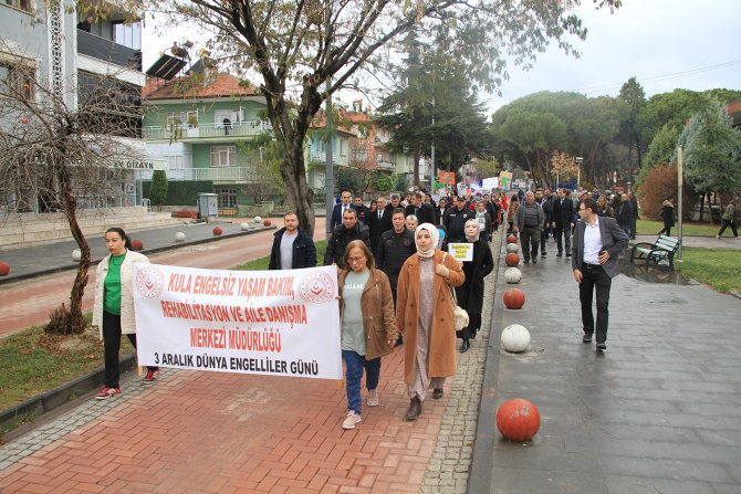 Kula’da 3 Aralık Dünya Engelliler Günü Kutlandı