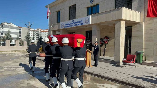 Kalbine Yenik Düşen Polis Memuru İçin Tören Düzenlendi