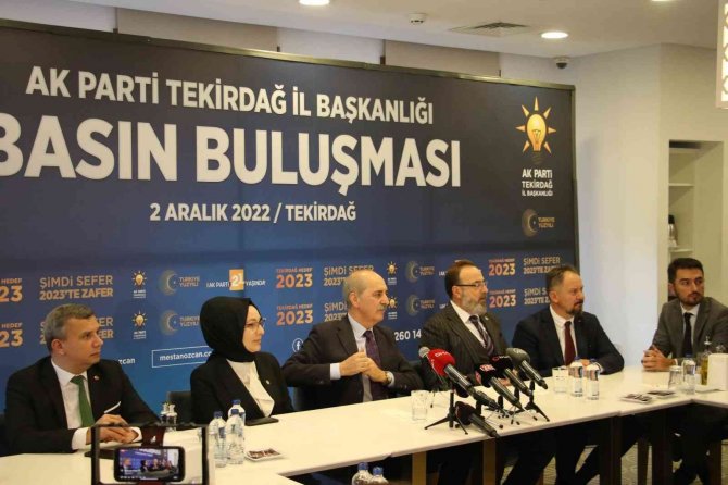 Kurtulmuş: “Altı Artılı Masanın Anayasa Teklifi Komedi Gibi Bir Şey”