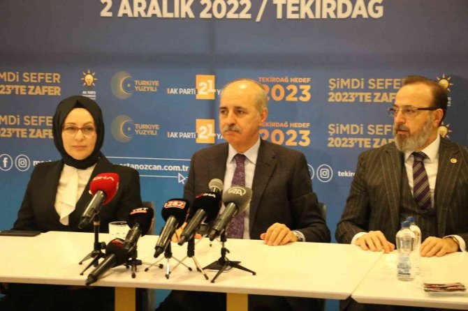 Kurtulmuş: “Altı Artılı Masanın Anayasa Teklifi Komedi Gibi Bir Şey”