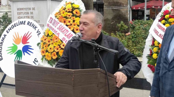 Bandırma’da 3 Aralık Dünya Engelliler Günü Kutlandı