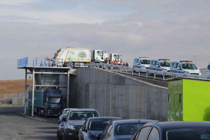 Bünyan’da Çöp Transfer İ̇stasyonu Hizmete Girdi