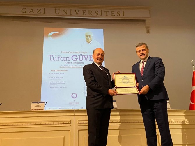 Prof. Dr. Turan Güven, Gazi Üniversitesi’nde Anıldı