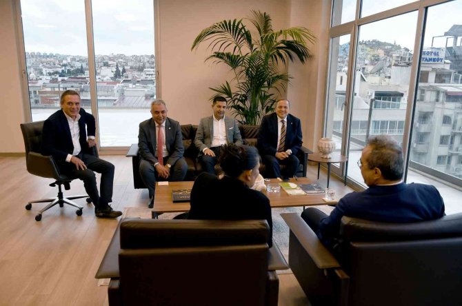 Chp Genel Başkan Yardımcıları, Başkan Günel İle Görüştü