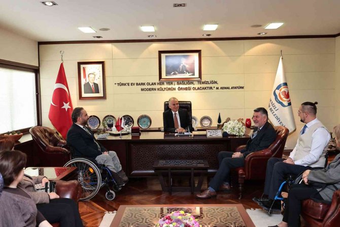 Engelliler Meclisi Anlamlı Günde Başkan Zolan’la Bir Araya Geldi