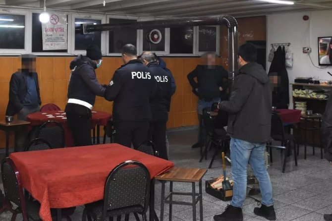 Erzincan Polisinden Kumar, Tombala Ve Oyun Makineleri Uygulaması