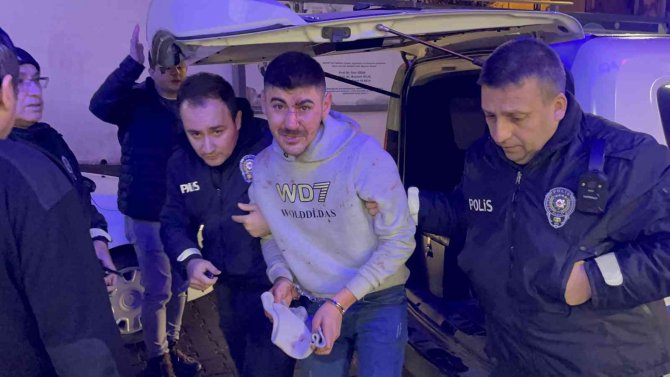 Hastaneden Kaçan Şüpheli Kovalamaca Sonucu Yakalandı