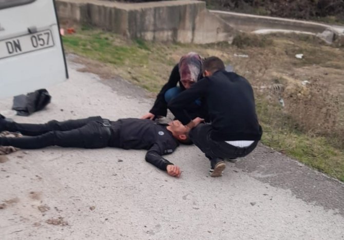 Aracıyla 40 Metre Yükseklikten Uçtu