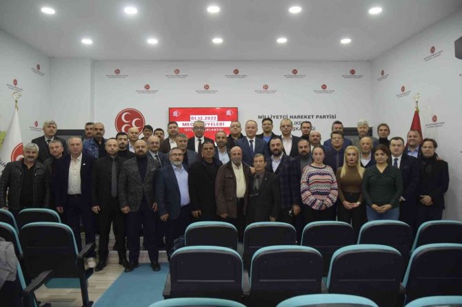 Mhp’de İ̇l Genel Meclisi Üyeleri Toplandı