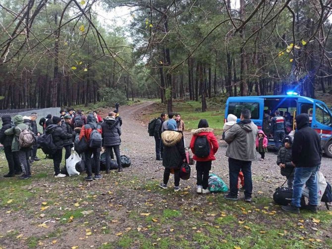 Marmaris Ve Ortaca Kırsalında 127 Göçmen Yakalandı